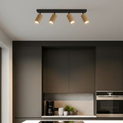 Brilagi - LED RGBW dimmbarer Einbaustrahler SELE MODERN 4xGU10/4,8W/230V 3000K Gold + Fernbedienung