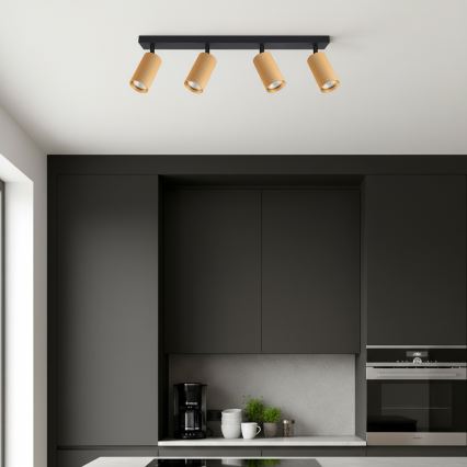 Brilagi - LED RGBW dimmbarer Einbaustrahler SELE MODERN 4xGU10/6,5W/230V 2700-6500K Wi-Fi goldfarben