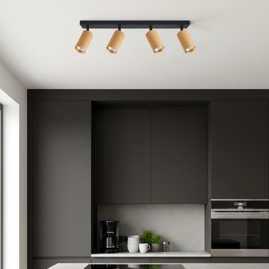 Brilagi - LED RGBW dimmbarer Einbaustrahler SELE MODERN 4xGU10/6,5W/230V 2700-6500K Wi-Fi goldfarben