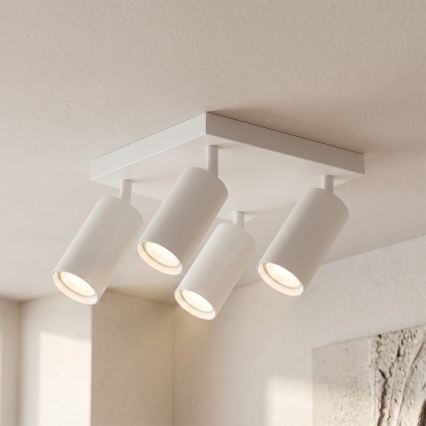 Brilagi - LED RGBW dimmbar Spot-Einbauleuchte SELE SQUARE 4xGU10/6,5W/230V 2700-6500K weiß