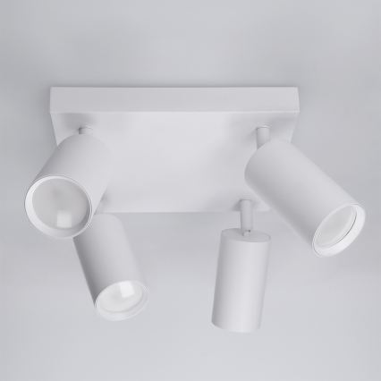 Brilagi - LED RGBW dimmbar Spot-Einbauleuchte SELE SQUARE 4xGU10/6,5W/230V 2700-6500K weiß