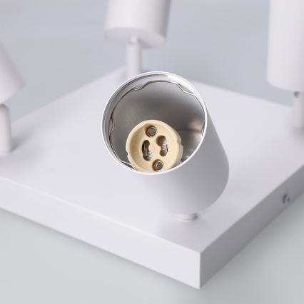 Brilagi - LED RGBW dimmbar Spot-Einbauleuchte SELE SQUARE 4xGU10/6,5W/230V 2700-6500K weiß