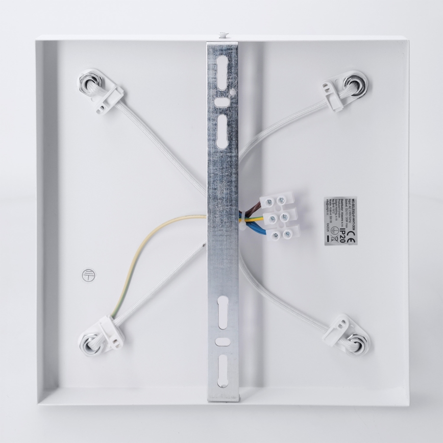 Brilagi - LED RGBW dimmbar Spot-Einbauleuchte SELE SQUARE 4xGU10/6,5W/230V 2700-6500K weiß