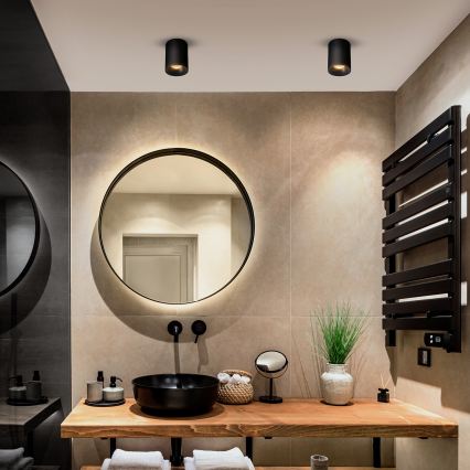 Brilagi - LED RGBW dimmbarer Einbaustrahler TRINE 1xGU10/30W/230V 3000K Wi-Fi schwarz