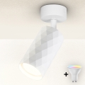 Brilagi - LED RGBW dimmbarer Einbauspot SELE DIAMANT 1xGU10/6,5W/230V 2700-6500K Wi-Fi weiß
