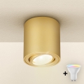 Brilagi - LED RGBW dimmbarer Einbaustrahler MIA 1xGU10/30W/230V 3000K Wi-Fi 84x80 mm goldfarben