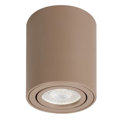 Brilagi - dimmbarer LED-RGBW-Einbaustrahler MIA 1xGU10/4,8W/230V 3000K 100x80 mm beige + Fernbedienung