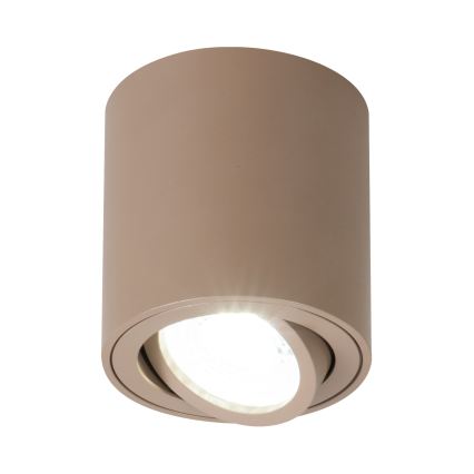 Brilagi - LED RGBW dimmbarer Einbaustrahler MIA 1xGU10/4,8W/230V 3000K 84x80 mm beige + Fernbedienung