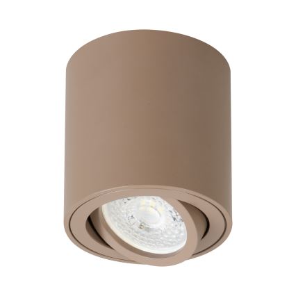 Brilagi - LED RGBW dimmbarer Einbaustrahler MIA 1xGU10/4,8W/230V 3000K 84x80 mm beige + Fernbedienung