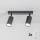 Brilagi - LED RGBW dimmbarer Einbaustrahler SELE 2xGU10/4,8W/230V 3000K schwarz + Fernbedienung