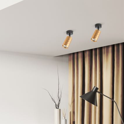 Brilagi - LED RGBW dimmbarer Einbaustrahler SELE DIAMANT 1xGU10/4,8W/230V goldfarben + Fernbedienung
