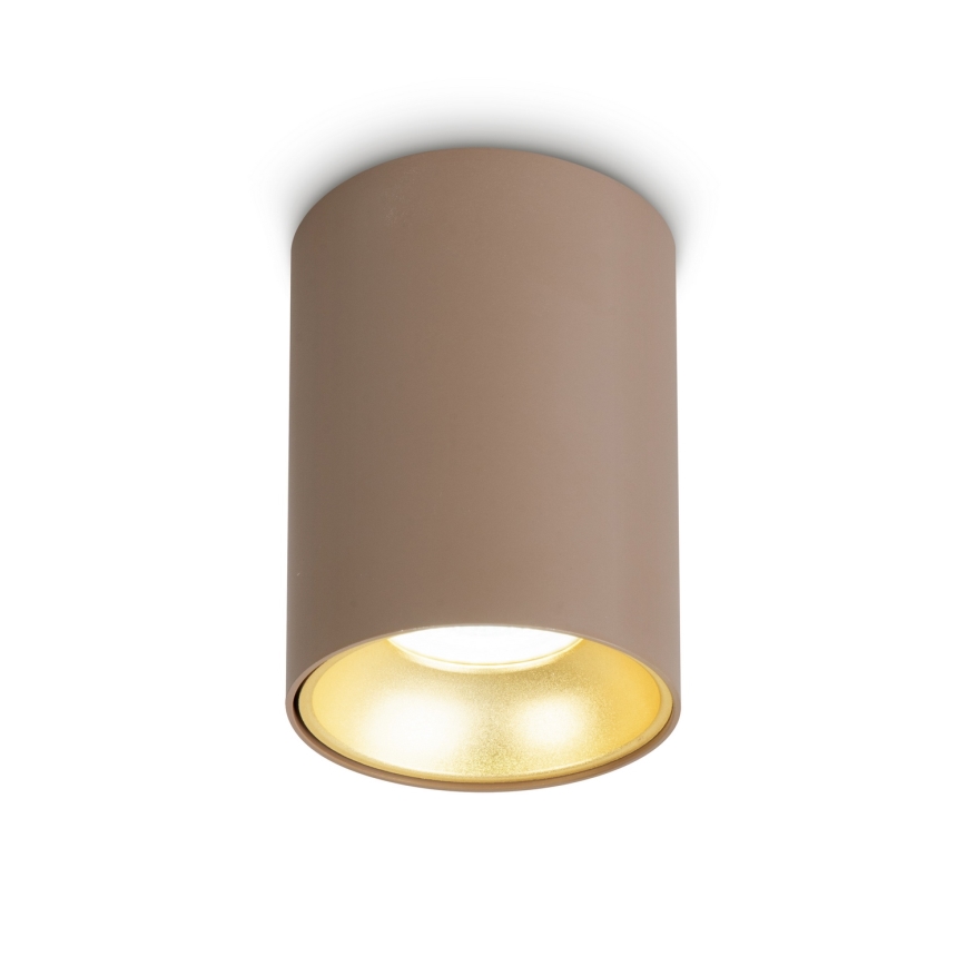 Brilagi - LED RGBW dimmbarer Spot TRINE 1xGU10/4,8W/230V 3000K beige/gold + Fernbedienung