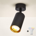 Brilagi - LED RGBW dimmbarer Spot SELE 1xGU10/4,8W/230V 3000K schwarz/gold + Fernbedienung