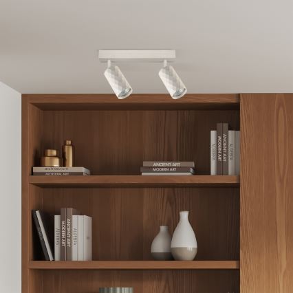 Brilagi - LED RGBW dimmbarer Einbaustrahler SELE DIAMANT 2x GU10/4,8W/230V 3000K weiß + Fernbedienung
