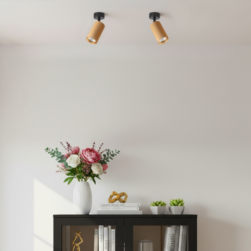 Brilagi - LED RGBW dimmbarer Einbaustrahler SELE MODERN 1xGU10/4,8W/230V 3000K goldfarben + Fernbedienung