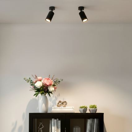 Brilagi - LED RGBW dimmbarer Einbaustrahler SELE MODERN 1xGU10/6,5W/230V 2700-6500K Wi-Fi schwarz