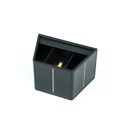 Brilagi - LED-Solar-Wandleuchte mit Sensor SOLAR CUBE LED/2W/3,2V IP54