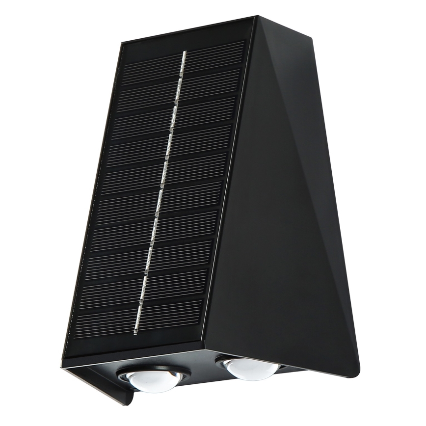 Brilagi - LED Solar-Wandleuchte PYRAMID LED/2W/3,2V 1300 mAh IP54