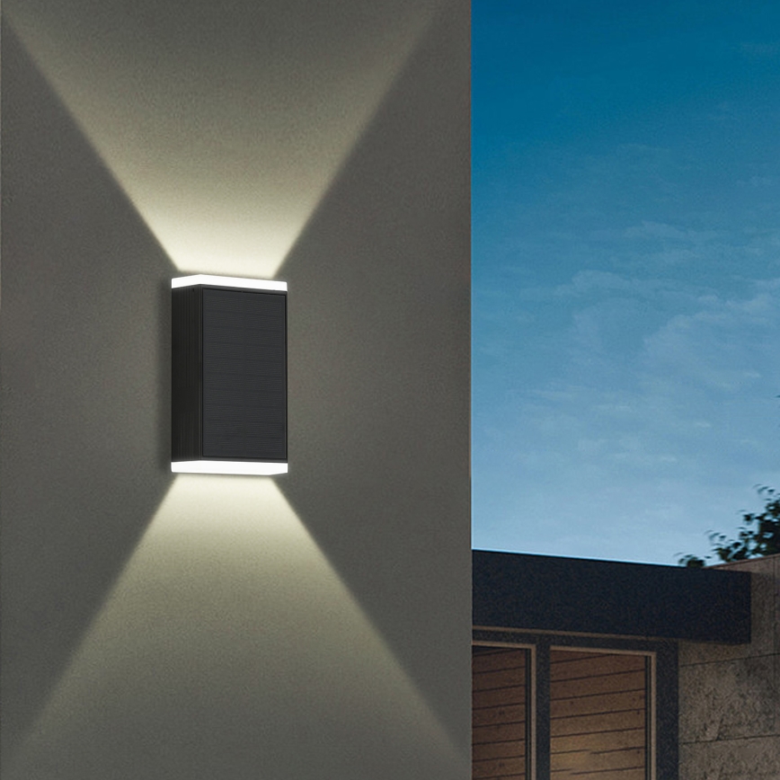 Brilagi - LED Solar-Wandleuchte SUN GUARD LED/2W/3,7V 2000 mAh IP45