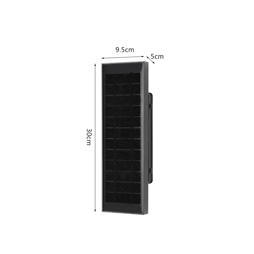 Brilagi - LED-dimmbare Solar-Wandleuchte SUN LED/2,5W/3,7V 30 cm 2000 mAh IP44