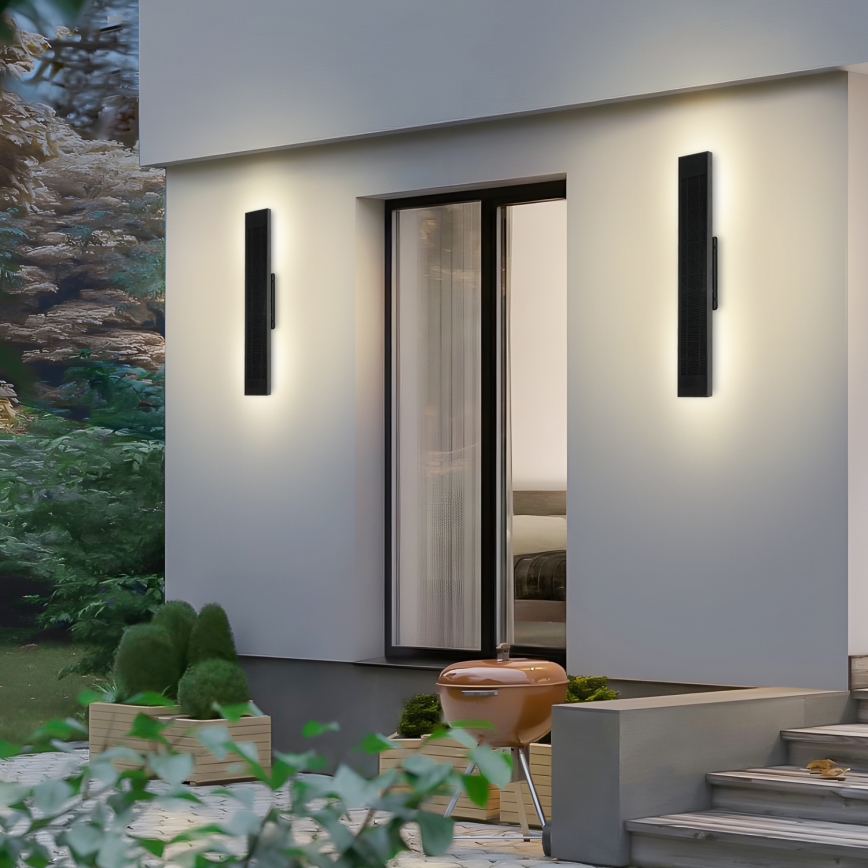 Brilagi - LED-dimmbare Solar-Wandleuchte SUN LED/4W/230V 60 cm 4000 mAh IP44