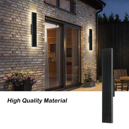 Brilagi - dimmbare LED-Solar-Wandleuchte SUN LED/4W/3,7V 60 cm 4000 mAh IP44
