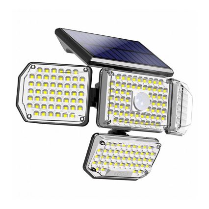 Brilagi - LED-Solarwandleuchte mit Sensor WALLIE LED/5W/5,5V 2400 mAh IP65