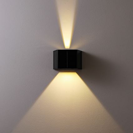 Brilagi - LED-Solarwandleuchte SOLAR CUBE LED/2W/3,2V 1300 mAh IP54