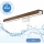 Brilagi - LED-Spiegelbeleuchtung für Badezimmer WOODY MIRROR LED/12W/230V 60 cm IP44 Eiche Walnuss/weiß