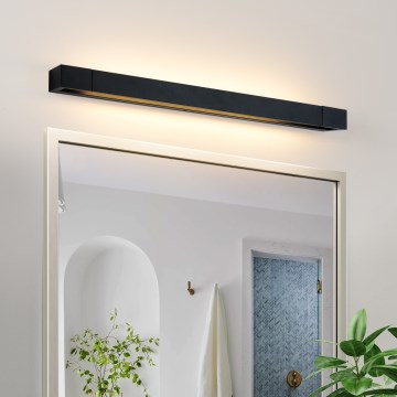 Brilagi - LED-Spiegelleuchte AQUA LINE LED/18W/230V 60 cm IP44 schwarz CRI 90