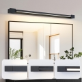 Brilagi - LED-Spiegelleuchte AQUA LINE LED/28W/230V 100 cm IP44 schwarz CRI 90