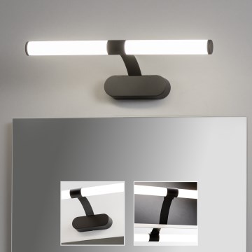 Brilagi - LED-Spiegelleuchte für Badezimmer 2-in-1 TUBEO LED/6W/230V 40 cm IP44 schwarz