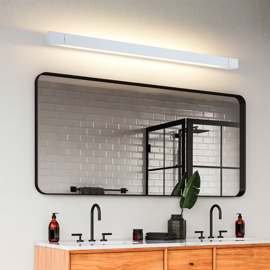 Brilagi - LED-Badezimmer-Spiegelbeleuchtung AQUA LINE LED/24W/230V 90 cm IP44 weiß CRI 90