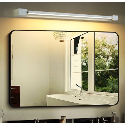 Brilagi - LED-Badezimmer-Spiegelbeleuchtung AQUA LINE LED/24W/230V 90 cm IP44 weiß CRI 90