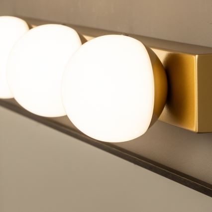 Brilagi - LED-Beleuchtung für Badezimmerspiegel HOLLYWOOD 3xLED/3W/230V 39 cm IP44 gold