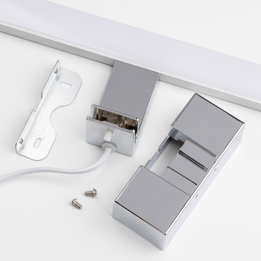 Brilagi - LED-Badezimmer-Spiegelleuchte 3-in-1 VESTRA LED/15W/230V 80 cm IP44 glänzender Chrom