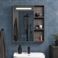 BRILAGI - LED-Spiegelschrank für das Badezimmer mit Hintergrundbeleuchtung TRABIA SINGLE 60x70 cm