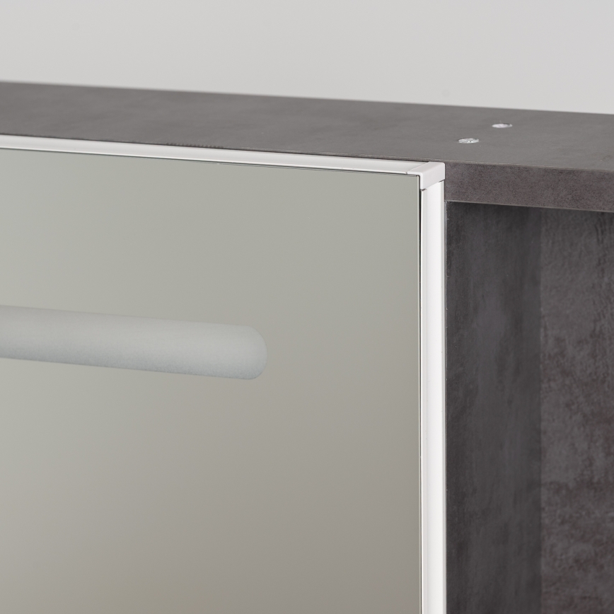BRILAGI - LED-Spiegelschrank für das Badezimmer mit Hintergrundbeleuchtung TRABIA SINGLE 60x70 cm