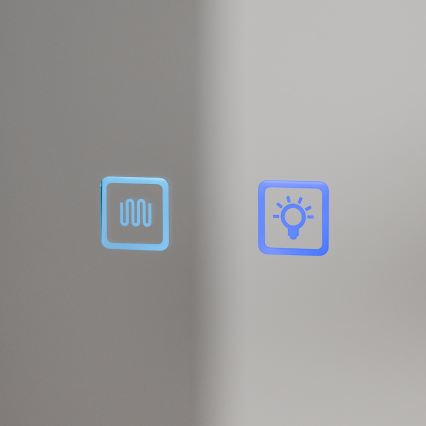 BRILAGI - LED-Spiegelschrank für das Badezimmer mit Hintergrundbeleuchtung TRABIA SINGLE 60x70 cm