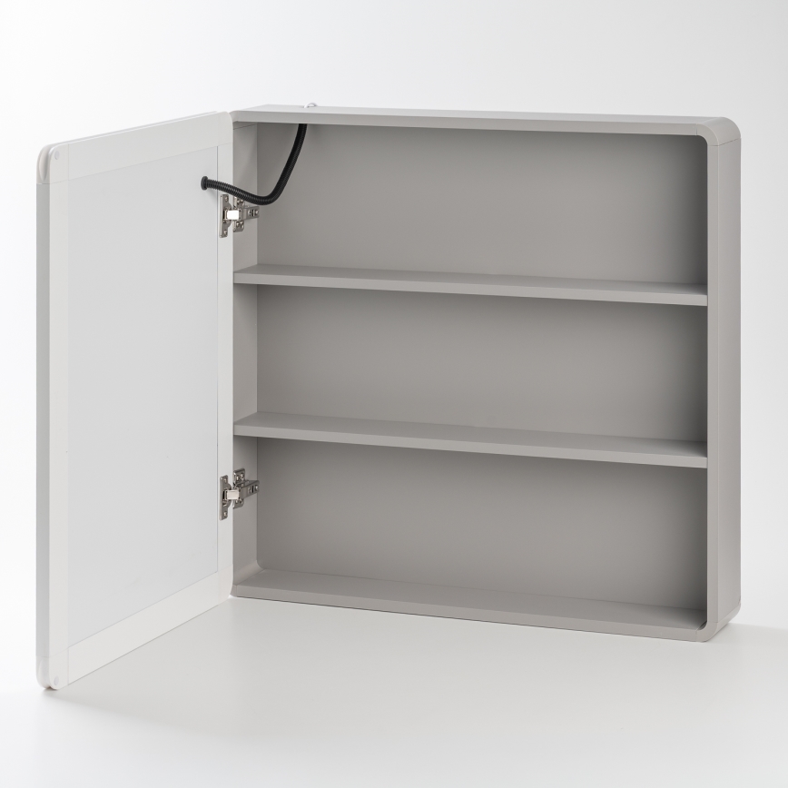 BRILAGI - LED-Spiegelschrank mit Hintergrundbeleuchtung AVOLA SINGLE 75x70 cm