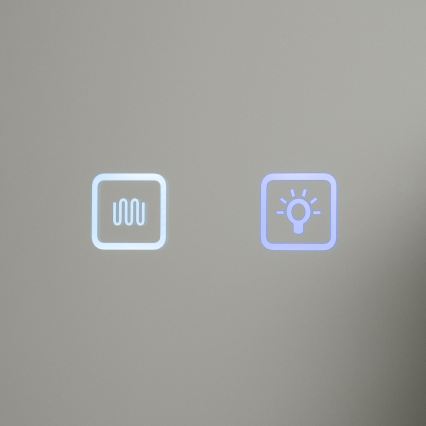 BRILAGI - LED-Spiegelschrank mit Hintergrundbeleuchtung AVOLA SINGLE 75x70 cm