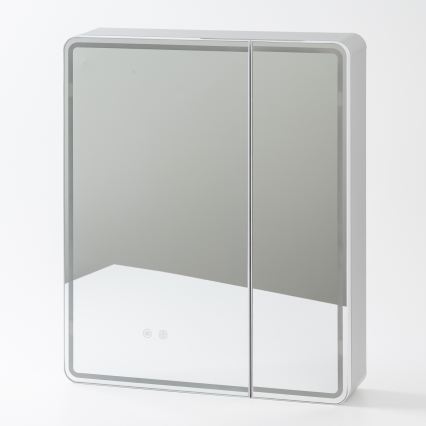 BRILAGI - LED Spiegelschrank mit Hintergrundbeleuchtung NOTO DOUBLE 60x70 cm