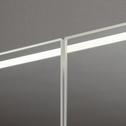 BRILAGI - LED Spiegelschrank mit Hintergrundbeleuchtung NOTO DOUBLE 60x70 cm