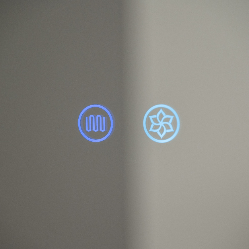 BRILAGI - LED Spiegelschrank mit Hintergrundbeleuchtung NOTO DOUBLE 60x70 cm