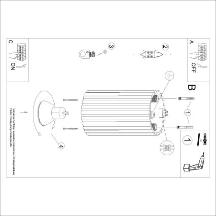 Brilagi - LED-Spot CRESTO 1xGU10/10W/230V 10 cm rot