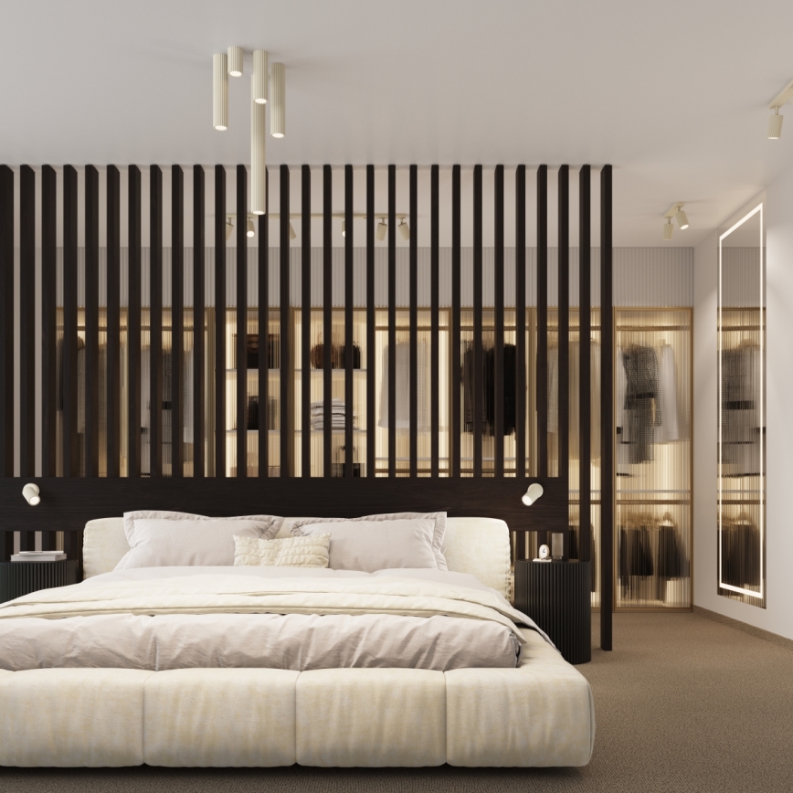 Brilagi - LED-Spot CRESTO 1xGU10/10W/230V 20 cm cremefarben