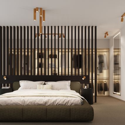 Brilagi - LED-Spot CRESTO 1xGU10/10W/230V 20 cm goldfarben