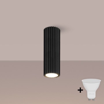 Brilagi - LED-Spot CRESTO 1xGU10/10W/230V 20 cm schwarz