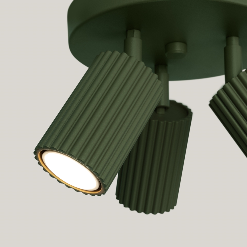 Brilagi - LED-Spot CRESTO 3xGU10/10W/230V grün