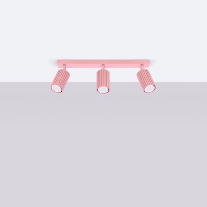 Brilagi - LED-Spot CRESTO 3xGU10/10W/230V rosa